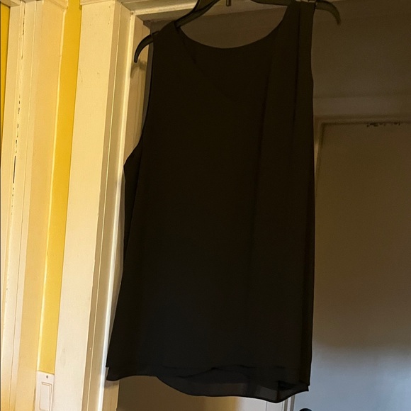 Elegant Black Cardigan and matching sleeves top with Embellishments.  Holiday ! - Picture 5 of 10